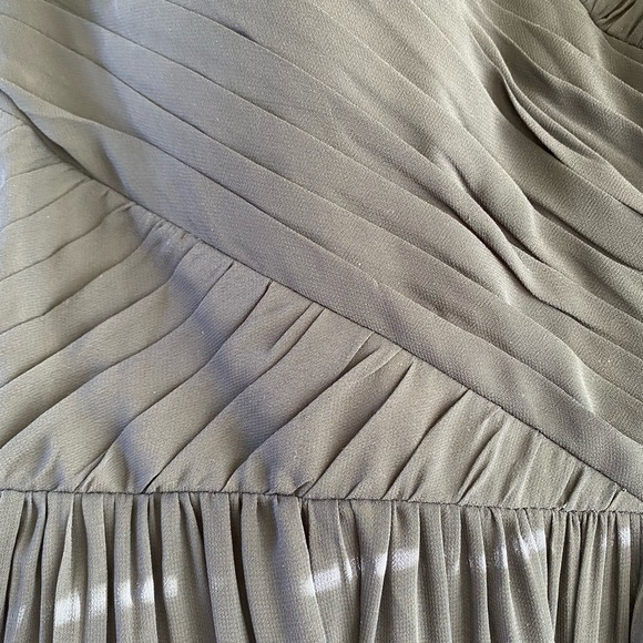 Strapless chiffon gown - Navy Blue - Nordstrom Jenny Yoo - Size 2 - Picture 4 of 4